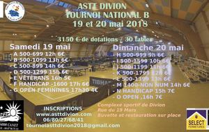 Tournoi National B 2018