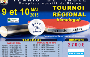 TOURNOI REGIONAL 2015