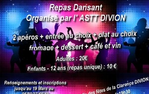 Repas dansant 